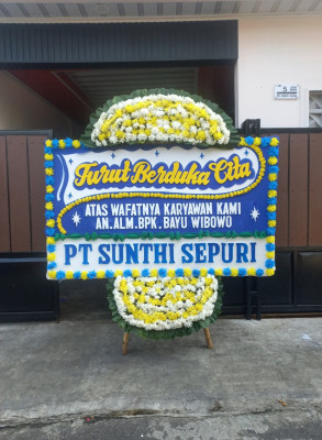 Papan Bunga Duka di Pondok Pinang