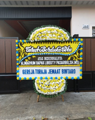 Papan Bunga Duka di Pondok Pinang